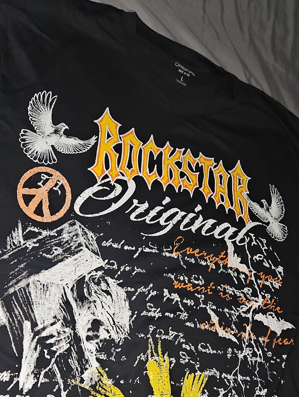 Rockstar Original Graphic Tee - Black